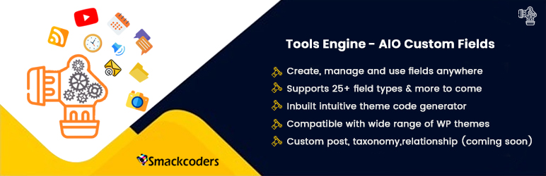 Tools Engine – AIO Custom Fields Preview Wordpress Plugin - Rating, Reviews, Demo & Download