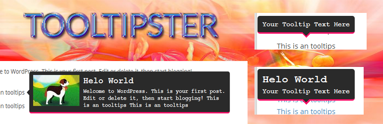 Tooltipster Preview Wordpress Plugin - Rating, Reviews, Demo & Download