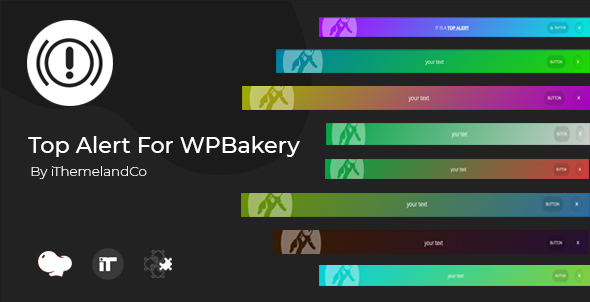 Top Alert For WPBakery Page Builder Preview Wordpress Plugin - Rating, Reviews, Demo & Download