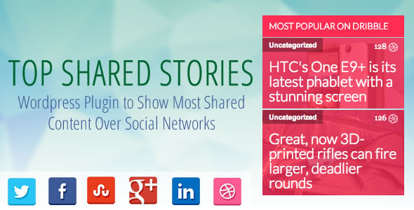 Top Stories- Most Popular Posts On Social Networks Preview Wordpress Plugin - Rating, Reviews, Demo & Download