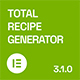 Total Recipe Generator – WordPress Recipe Maker With Schema And Nutrition Facts (Elementor Addon)