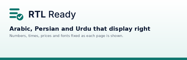 Tothiq RTL Ready Preview Wordpress Plugin - Rating, Reviews, Demo & Download