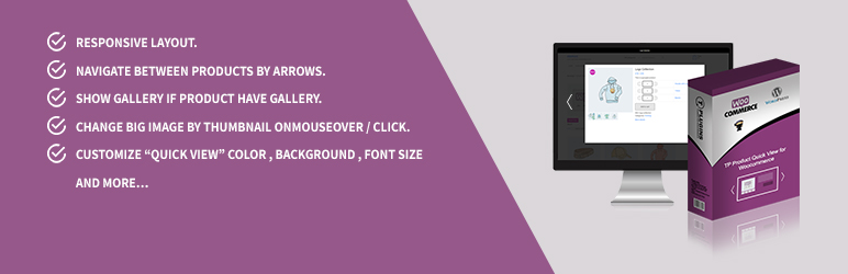 TP Product Quick View For Woocommerce Preview Wordpress Plugin - Rating, Reviews, Demo & Download