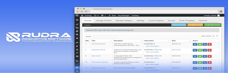 Training – Courses Preview Wordpress Plugin - Rating, Reviews, Demo & Download