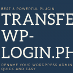 Transfer WP-ADMIN.php