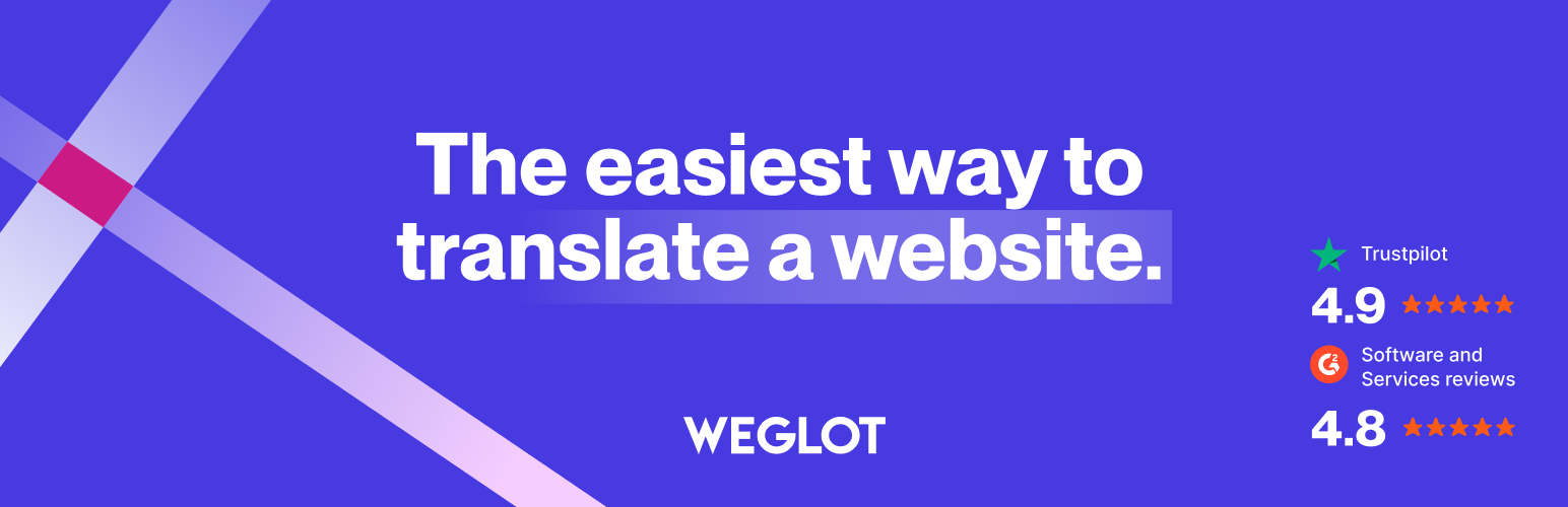 Translate WordPress And Go Multilingual – Weglot Preview - Rating, Reviews, Demo & Download