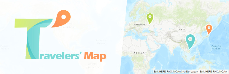 Travelers' Map Preview Wordpress Plugin - Rating, Reviews, Demo & Download