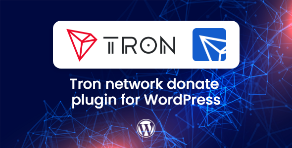 TronPay Donate – Tron Network Donate Plugin For WordPress Preview - Rating, Reviews, Demo & Download