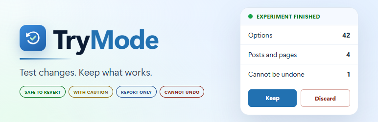 TryMode Preview Wordpress Plugin - Rating, Reviews, Demo & Download