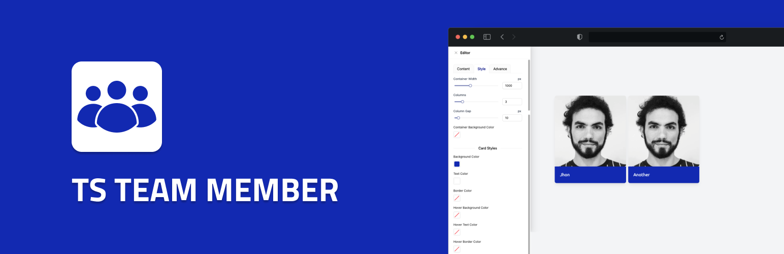 TS Team Member Preview Wordpress Plugin - Rating, Reviews, Demo & Download