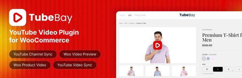 TubeBay – YouTube Videos As Product Thumbnails For WooCommerce Preview Wordpress Plugin - Rating, Reviews, Demo & Download