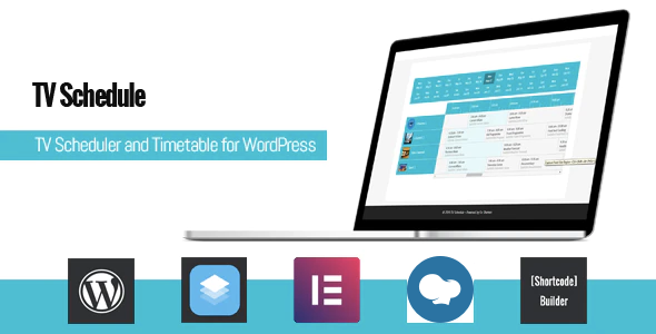 TV Schedule And Timetable Plugin for Wordpress Preview - Rating, Reviews, Demo & Download