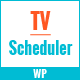 TV Schedule And Timetable For WordPress