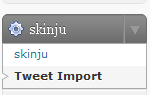 Tweet Import