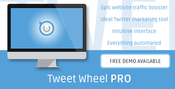 Tweet Wheel Pro – Automated Tweeting Plugin for Wordpress Preview - Rating, Reviews, Demo & Download