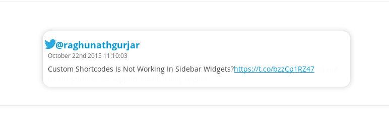 Tweets Slider Preview Wordpress Plugin - Rating, Reviews, Demo & Download