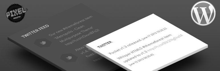 TweetScroll Widget Preview Wordpress Plugin - Rating, Reviews, Demo & Download