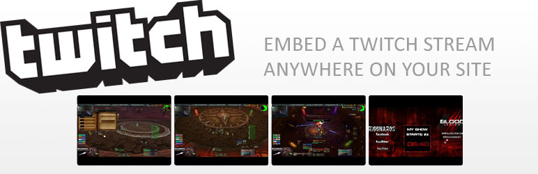 Twitch TV Embed Suite Preview Wordpress Plugin - Rating, Reviews, Demo & Download