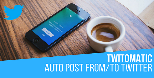 Twitomatic Automatic Post Generator And Twitter Auto Poster Plugin For WordPress Preview - Rating, Reviews, Demo & Download