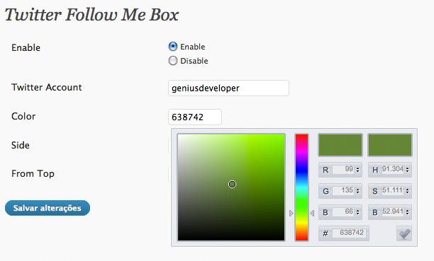 Twitter Follow Me Box Preview Wordpress Plugin - Rating, Reviews, Demo & Download