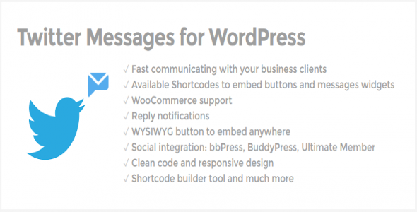 Twitter Messages Plugin for Wordpress Preview - Rating, Reviews, Demo & Download