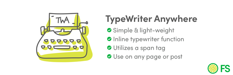 TypeWriter Anywhere Preview Wordpress Plugin - Rating, Reviews, Demo & Download