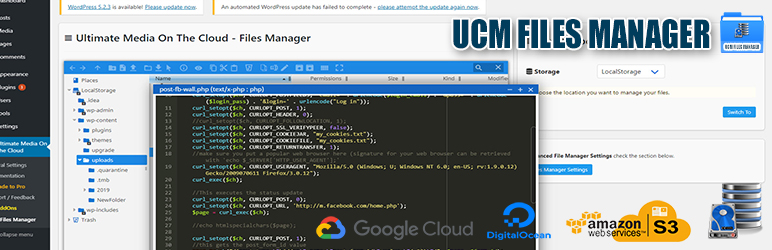 UCM Files Manager Addon (UCM FM) Preview Wordpress Plugin - Rating, Reviews, Demo & Download