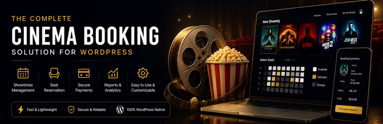 Uikar Cinema Ticketing For WooCommerce Preview Wordpress Plugin - Rating, Reviews, Demo & Download