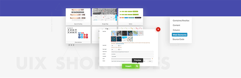 Uix Shortcodes Preview Wordpress Plugin - Rating, Reviews, Demo & Download