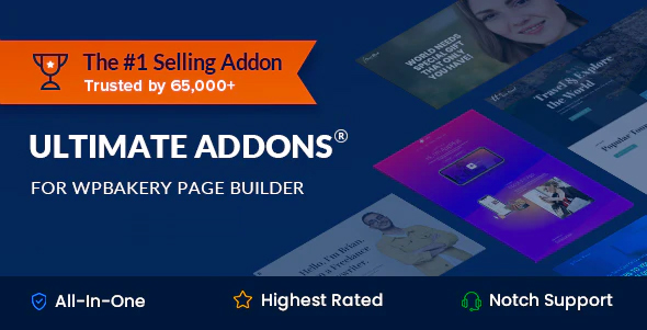 Ultimate Addons For WPBakery Page Builder Preview Wordpress Plugin - Rating, Reviews, Demo & Download
