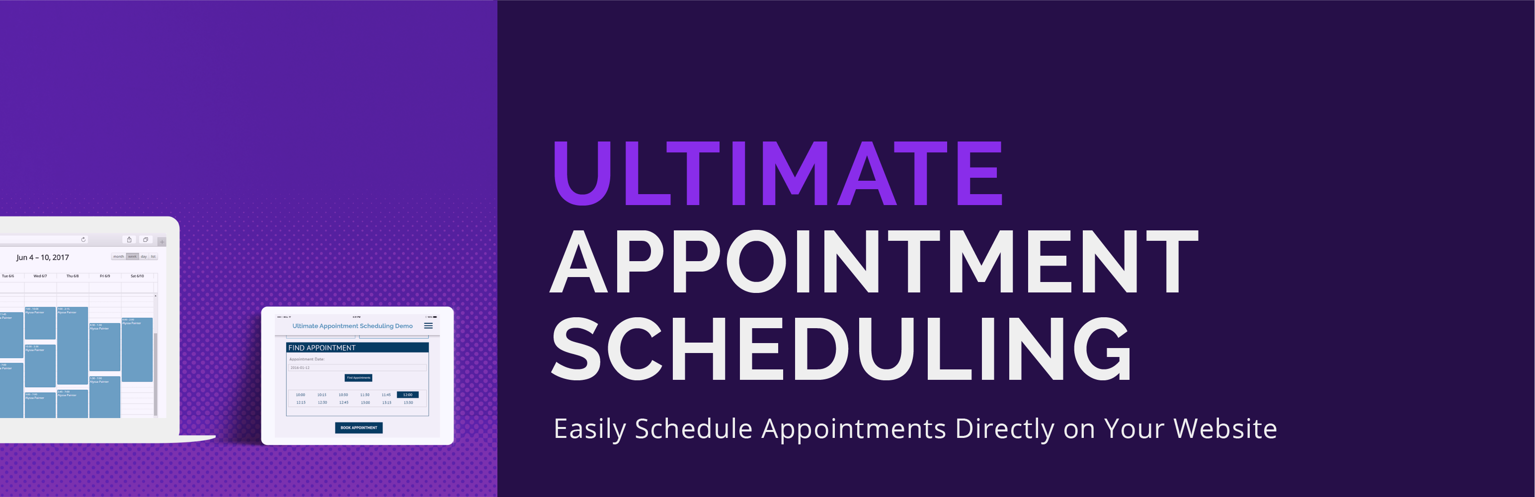 Ultimate Appointment Booking & Scheduling Preview Wordpress Plugin - Rating, Reviews, Demo & Download