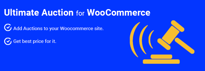 Ultimate Auction For WooCommerce – Excellent WP Auction Plugin Preview - Rating, Reviews, Demo & Download