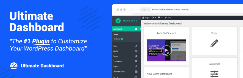 Ultimate Dashboard – Custom WordPress Dashboard Preview - Rating, Reviews, Demo & Download