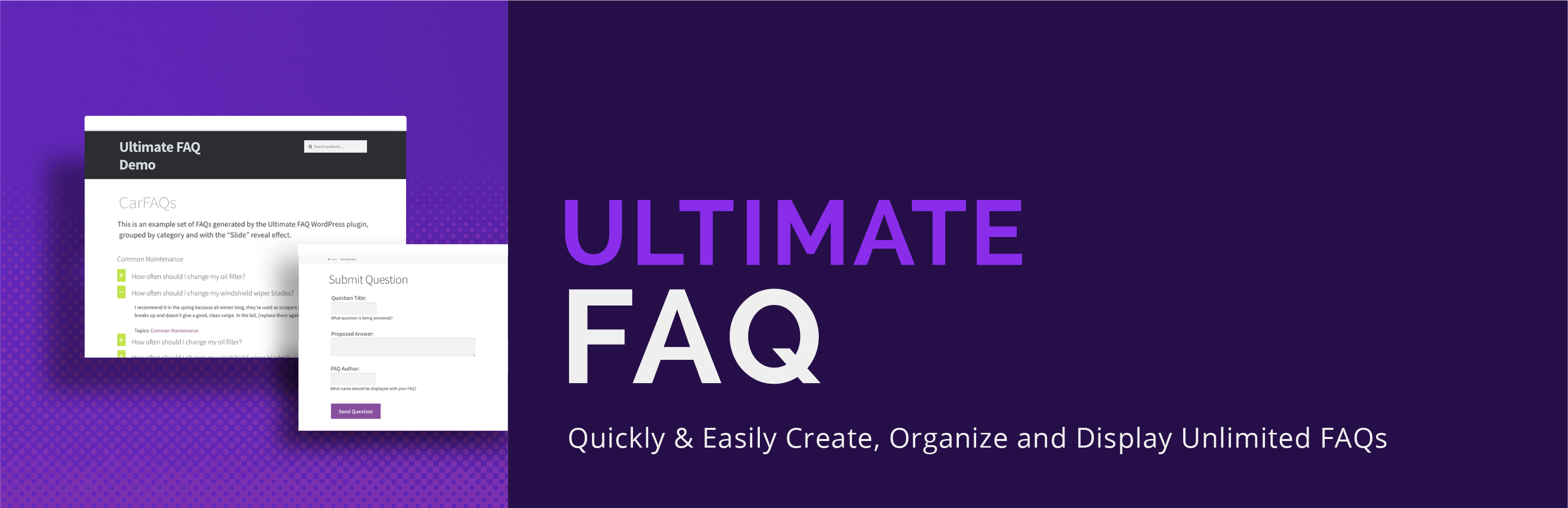 Ultimate FAQ Accordion Plugin Preview - Rating, Reviews, Demo & Download