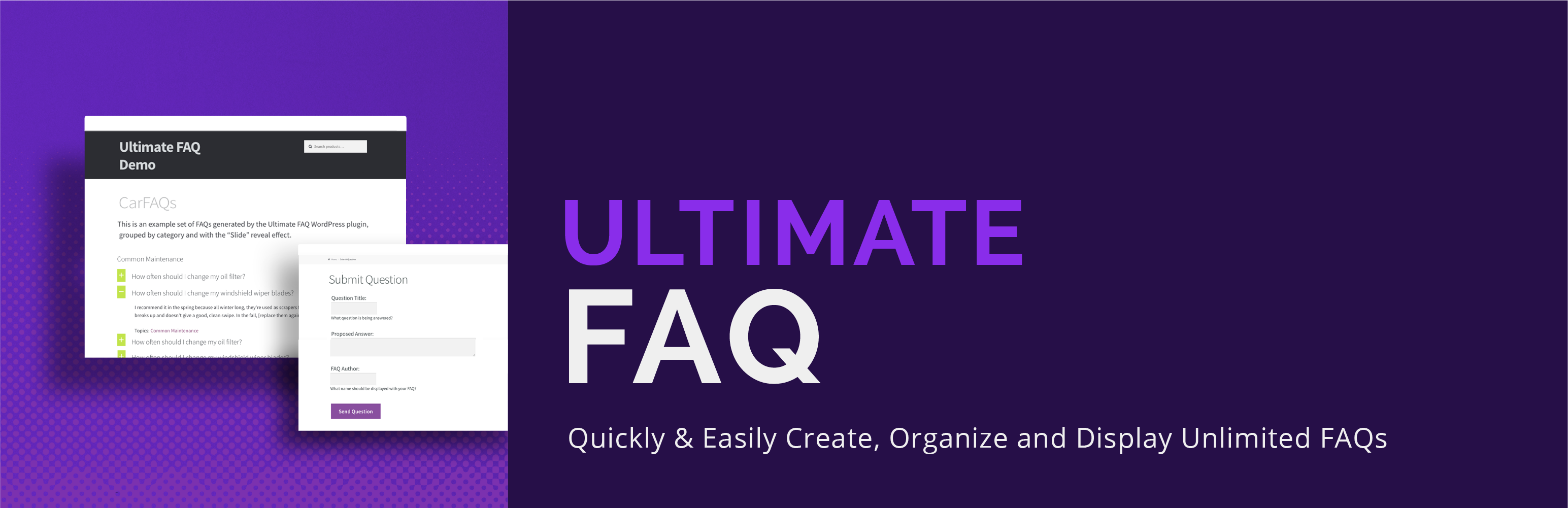 Ultimate FAQ – WordPress FAQ And Accordion Plugin Preview - Rating, Reviews, Demo & Download