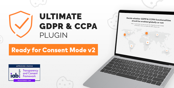 Ultimate GDPR & CCPA CMP Plugin for Wordpress Preview - Rating, Reviews, Demo & Download