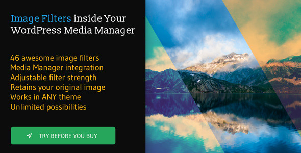 Ultimate Image Filters WordPress Plugin Preview - Rating, Reviews, Demo & Download