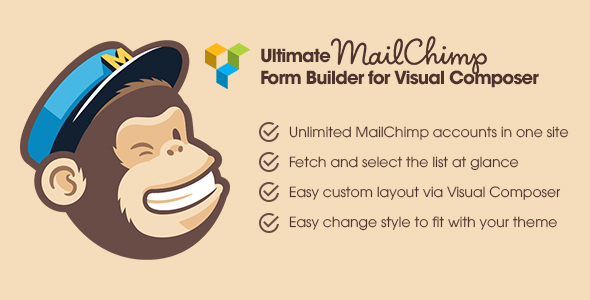 Ultimate MailChimp Form Builder For Visual Composer Preview Wordpress Plugin - Rating, Reviews, Demo & Download