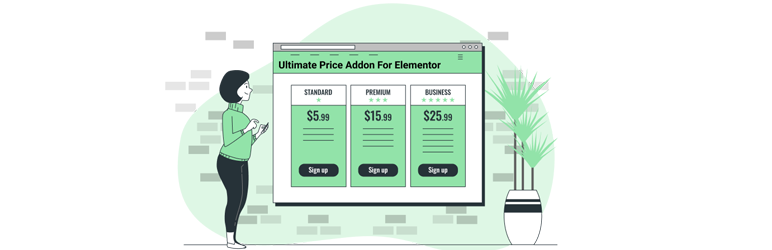 Ultimate Pricing Addon For Elementor Preview Wordpress Plugin - Rating, Reviews, Demo & Download