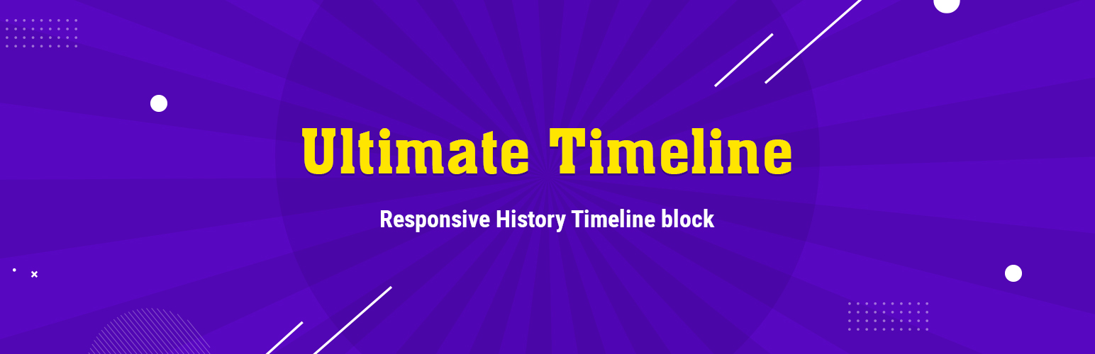Ultimate Timeline – Responsive History Timeline Preview Wordpress Plugin - Rating, Reviews, Demo & Download