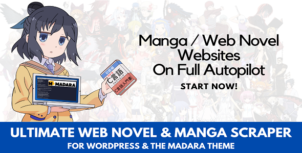 Ultimate Web Novel And Manga Scraper Preview Wordpress Plugin - Rating, Reviews, Demo & Download