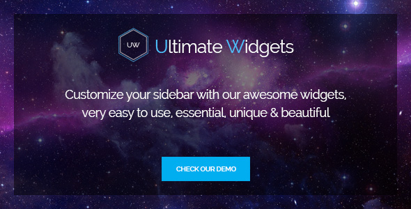 Ultimate Widgets | WordPress Plugin Preview - Rating, Reviews, Demo & Download