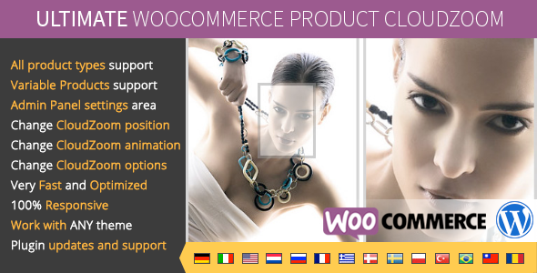 Ultimate WooCommerce CloudZoom For Product Images Preview Wordpress Plugin - Rating, Reviews, Demo & Download