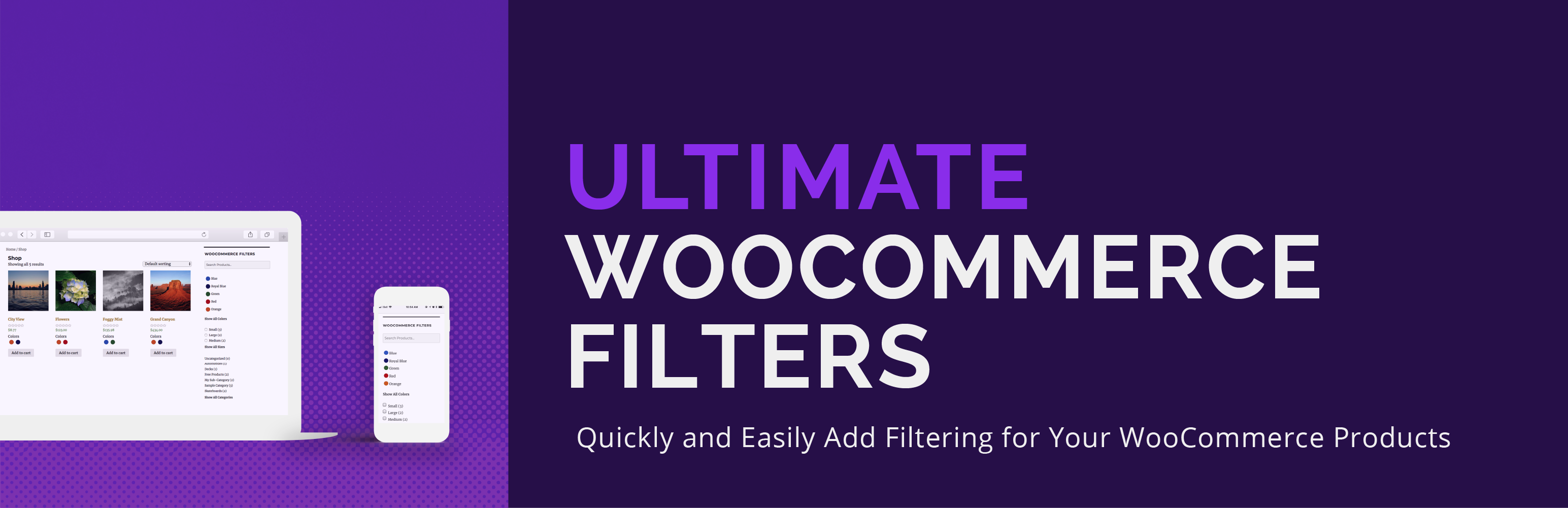 Ultimate WooCommerce Filters Preview Wordpress Plugin - Rating, Reviews, Demo & Download