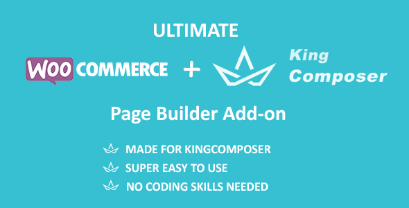 Ultimate Woocommerce Page Templates Builder | KingComposer Add-on Preview Wordpress Plugin - Rating, Reviews, Demo & Download