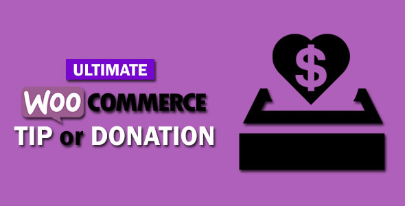 Ultimate WooCommerce Tip Or Donation Preview Wordpress Plugin - Rating, Reviews, Demo & Download