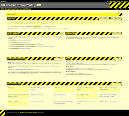 Under Construction Admin Color Scheme Preview Wordpress Plugin - Rating, Reviews, Demo & Download