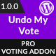 Undo My Vote Addon For BWL Pro Voting Manager