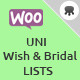 Uni Woo Wish & Bridal Lists