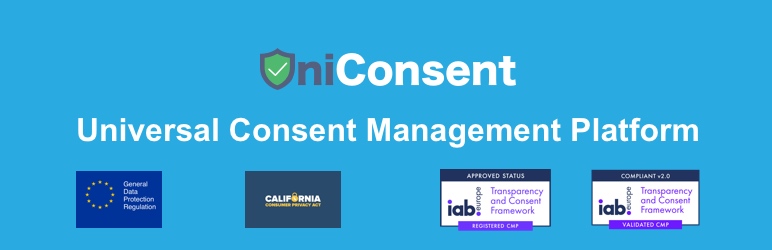 UniConsent CMP For IAB TCF GDPR GPP Preview Wordpress Plugin - Rating, Reviews, Demo & Download